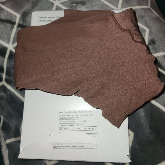 Sheertex nude control top sheer RIP RESIST new w box - Picture 3 of 3